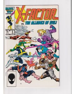 X-Factor (1986) #   5 (8.0-VF) (2455369) 1st Apocalypse (Cameo)