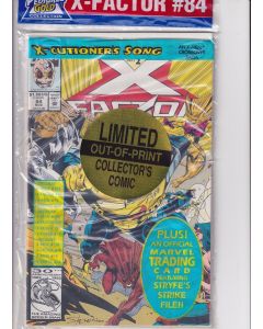 X-Factor (1986) # 84 Pedigree Gold Variant Polybagged (9.0-VFNM) X-Cutioner's Song