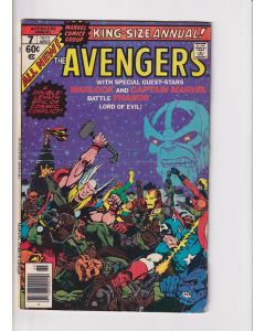 Avengers (1963) ANNUAL # 7 (4.0-VG) (750046) 1st Infinity Gems, Thanos, Adam Warlock