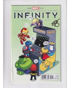 Infinity (2013) #   1 Variant (8.0-VF) (2463593) signed by skottie young