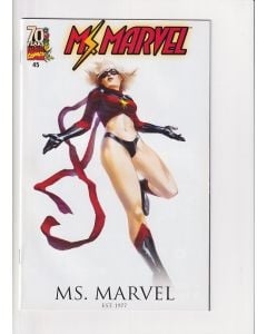 Ms. Marvel (2006) # 45 Cover B 70 Years of Marvel Variant (9.0-VFNM) Dark Reign