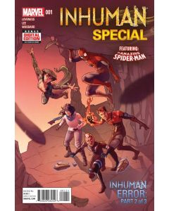 Inhuman Special (2015) #   1 (5.0-VGF) Amazing Spider-Man, Hole on cover
