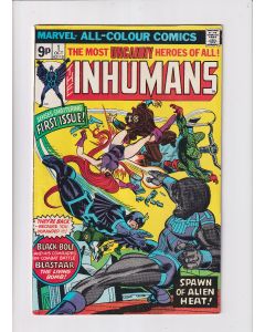 Inhumans (1975) #   1 UK Price (6.0-FN) (1976704) Blastaar
