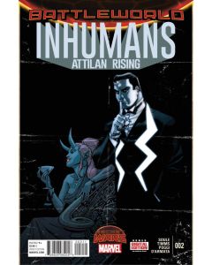 Inhumans Attilan Rising (2015) #   2 Cover A (6.0-FN) Secret Wars