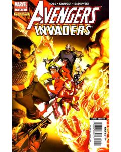Avengers Invaders (2008) # 1-12 + Sketchbook (8.0/9.2-VF/NM) COMPLETE SET
