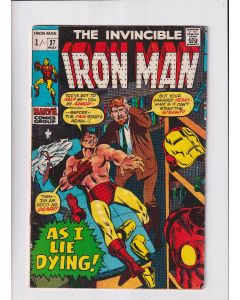 Iron Man (1968) #  37 UK Price (5.0-VGF) (2162465)