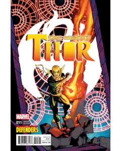 Mighty Thor (2015) #  11 Cover B (8.0-VF) Defenders Variant