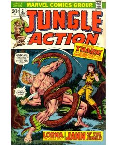Jungle Action (1972) #   3 (5.0-VGF) Distributor's ink