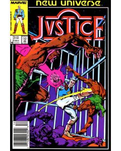Justice (1986) #   2 Newsstand (5.0-VGF)