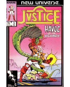 Justice (1986) #   3 (5.0-VGF)