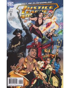 Justice League of America (2006) #  26 (6.0-FN) Ed Benes cover, Price tag back cover