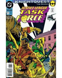 Justice League Task Force (1994) #   6 (8.0-VF) Knightquest The Search