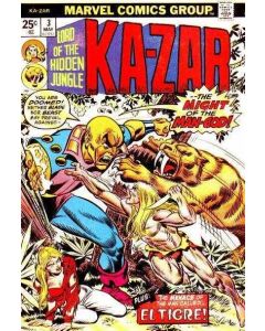 Ka-Zar (1974) #   3 (3.0-GVG) Man-God, El Tigre