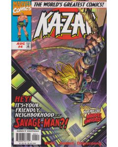 Ka-Zar (1997) #   4 (7.0-FVF)