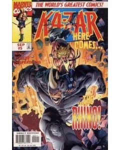 Ka-Zar (1997) #   5 (9.0-VFNM) Rhino