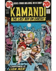 Kamandi (1972) # 6 (4.0-VG) 1" tear through entire comic