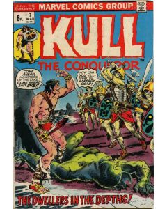 Kull the Conqueror (1971) #   7 UK Price (5.0-VGF)