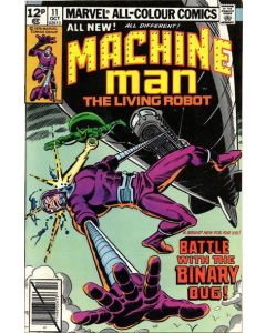 Machine Man (1978) #  11 UK Price (5.0-VGF)
