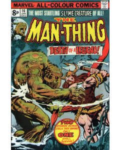 Man-Thing (1974) #  16 UK Price (6.0-FN) Decay Meets the Mad Viking!
