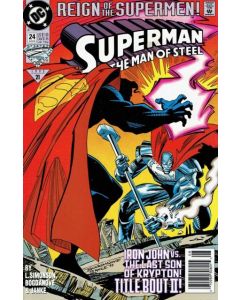 Superman The Man of Steel (1991) #  24 (7.0-FVF)
