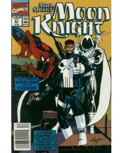 Marc Spector Moon Knight (1989) #  21 Newsstand (8.0-VF) Spider-Man, Punisher