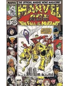 Marvel Age (1983) #  58 (8.0-VF) The Fall of the Mutants