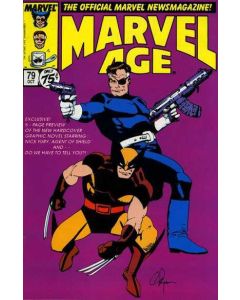 Marvel Age (1983) #  79 (7.0-FVF) Archie Goodwin talks Wolverine & Nick Fury