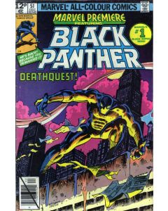 Marvel Premiere (1972) #  51 UK Price (4.0-VG) Black Panther