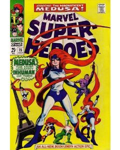 Marvel Super-Heroes (1967) #  15 (4.0-VG) Medusa, Black Bolt, Frightful Four