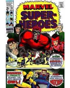 Marvel Super-Heroes (1967) #  23 (4.5-VG+) Spine wear, X-Men, Magneto, Daredevil, The Owl