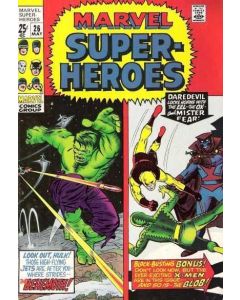 Marvel Super-Heroes (1967) #  26 (4.0-VG) Piece of cover missing, Hulk, Daredevil, X-Men
