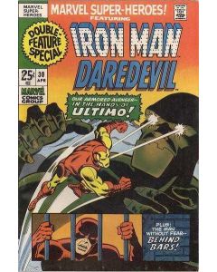 Marvel Super-Heroes (1967) #  30 (7.0-FVF) Iron Man, Daredevil, Ultimo