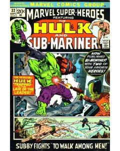 Marvel Super-Heroes (1967) #  32 (4.5-VG+) Hulk