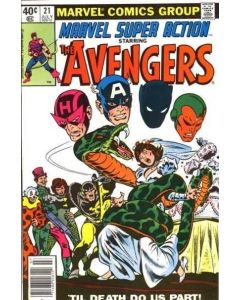 Marvel Super Action (1977) #  21 (7.0-FVF) Avengers, Circus of Crime