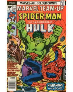 Marvel Team-Up (1972) #  53 UK Price (6.0-FN) Hulk