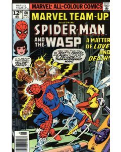 Marvel Team-Up (1972) #  60 UK Price (6.5-FN+) Wasp, Yellowjacket