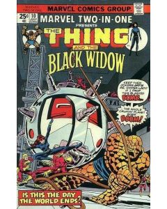 Marvel Two-In-One (1974) #  10 (6.5-FN+) Black Widow
