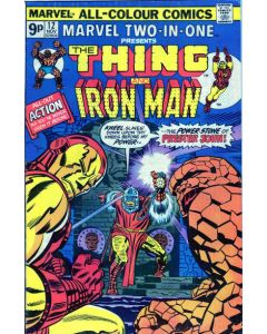 Marvel Two-In-One (1974) #  12 UK Price (6.5-FN+) Iron Man, 1st Stone of Power