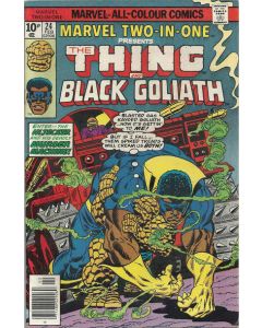 Marvel Two-In-One (1974) #  24 UK Price (8.0-VF) Black Goliath, The Hijacker