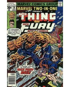 Marvel Two-In-One (1974) #  26 (6.5-FN+) Thing, Nick Fury