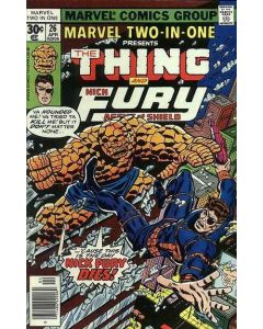 Marvel Two-In-One (1974) #  26 (7.0-FVF) Thing, Nick Fury