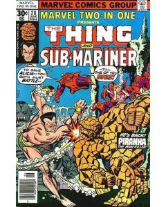 Marvel Two-In-One (1974) #  28 (5.0-VGF) Thing, Namor