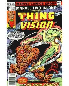 Marvel Two-In-One (1974) #  39 (8.0-VF) Vision, Daredevil, Yellowjacket