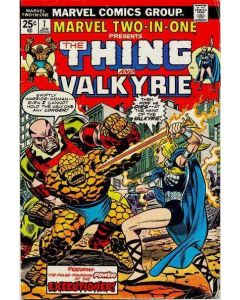 Marvel Two-In-One (1974) #   7 (5.0-VGF) Valkyrie
