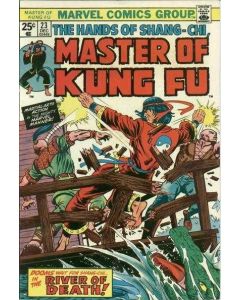 Master of Kung Fu (1974) #  23 (7.0-FVF) Black Jack Tarr