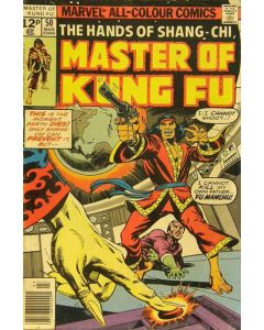 Master of Kung Fu (1974) #  50 UK (7.0-FVF) Fu Manchu