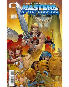 Masters of the Universe (2002) #   2 Cover B (8.0-VF) Variant, Spine discoloration