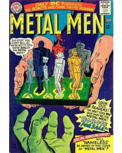 Metal Men (1963) #  16 (4.0-VG) Robots for Sale Cover Fold Detached 