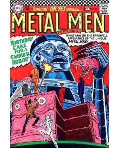 Metal Men (1963) #  20 (4.0-VG) Cannibal Robot, centerfold detached