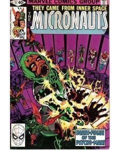 Micronauts (1979) # 17 (8.0-VF) Fantastic Four, Psycho-Man